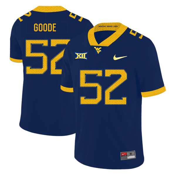 West Virginia Mountaineers 52 Najee Goode Navy College Football Jersey Dzhi,We sell and wholesale West Virginia Mountaineers 52 Najee Goode Navy College Football Jersey Dzhi on line form chian!